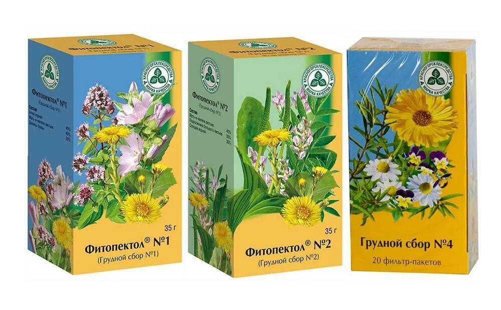 Травы выводящие мокроту