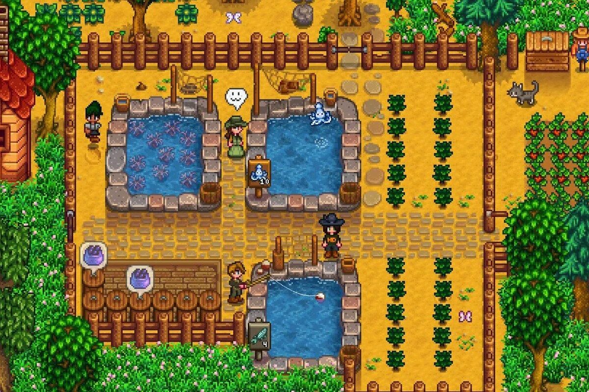 Рыбный пруд Stardew Valley. Стардев Валли. Stardew Valley 1.5. Звёздная капля Stardew Valley.