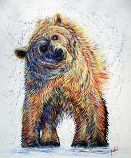 Цветной медведь