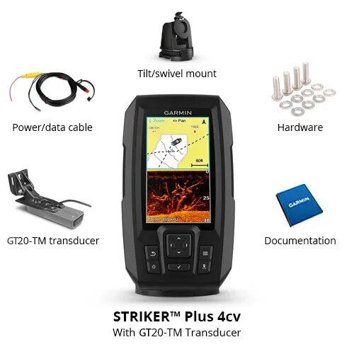 Striker 4 cv plus. Эхолот garmin striker vivid 4cv. garmin striker plus 4. гармин страйкер 4 cv plus. striker plus 4cv датчик.