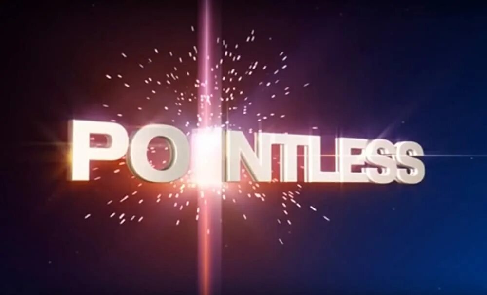 Pointless. Pointless игра.