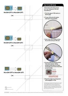 Можно обрезать симку