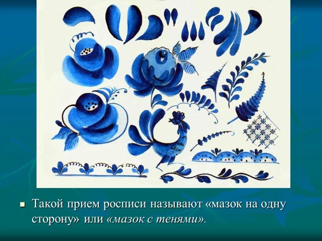 Гжель 1 класс изо презентация. Гжель рисунок. Узоры гжельской росписи. Мотивы гжельской росписи. Элементы гжельской росписи.