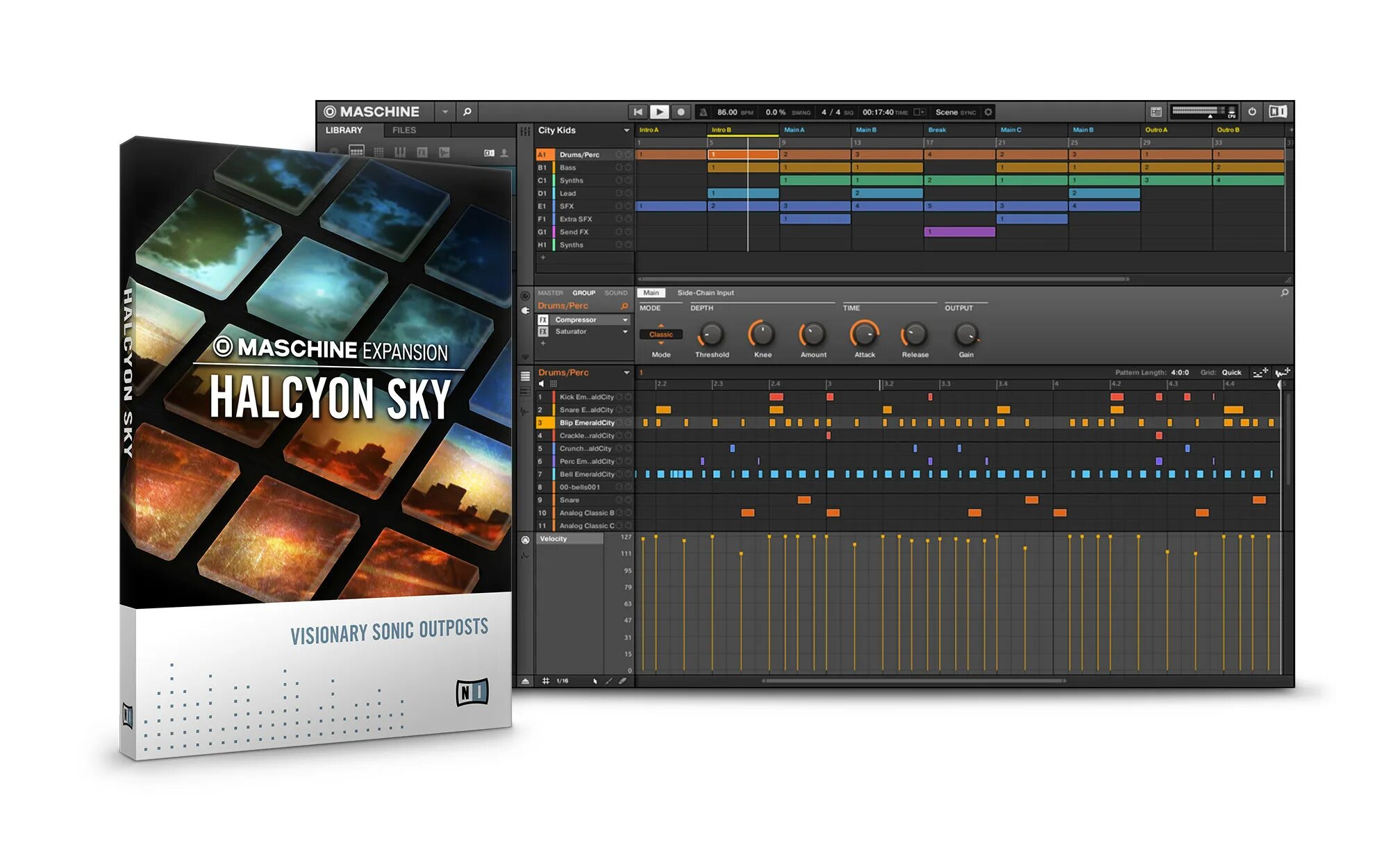 Factory library. Maschine 2.0. сумка для maschine + native instruments. kontakt factory library 2. native instruments x1.