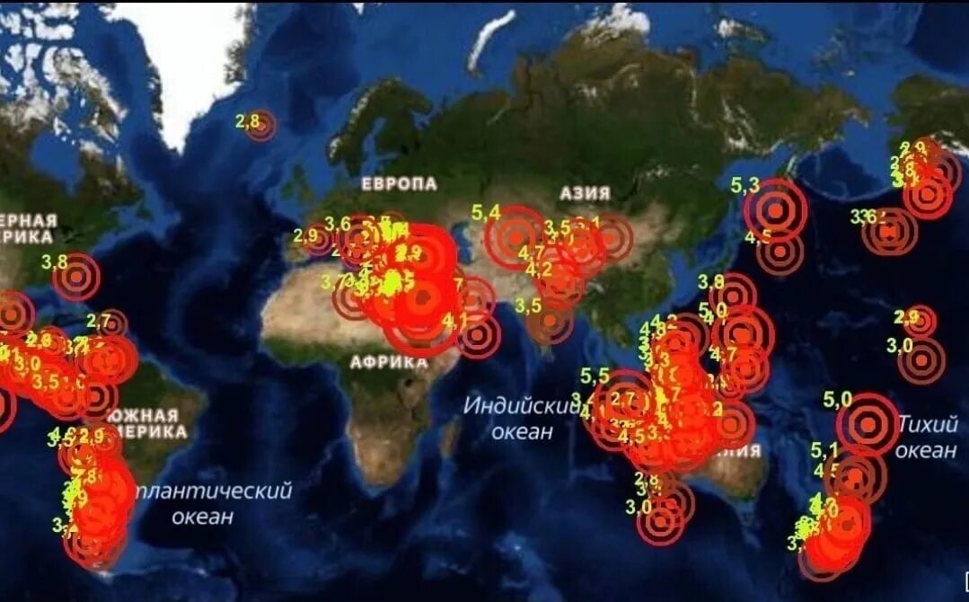 5 землетрясений в мире. Карта землетрясений. Зоны сейсмической активности. Карта землетрясений земли.