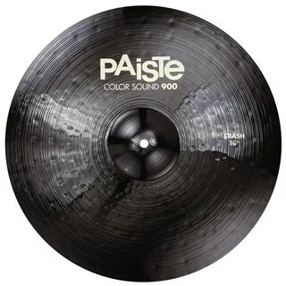 Тарелка для ударной установки Paiste 0001911416 Color Sound 900 Black Crash...