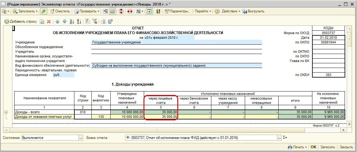 Что отражается в форме в. 737 Форма отчетности в бюджетном учреждении. Форма 737 образец заполнения. 737 Форма бухгалтерской отчетности бюджетного учреждения. Форма 737 бюджетной отчетности.