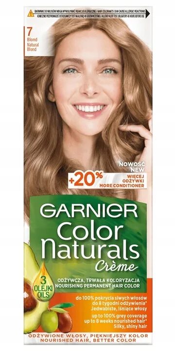 GARNIER Color Naturals Краска для волос 7.132 Натуральный русый 110 мл - купить 