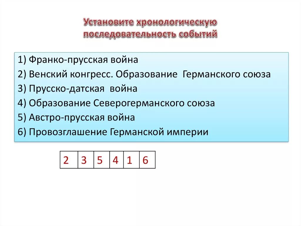 Установите дату и событие