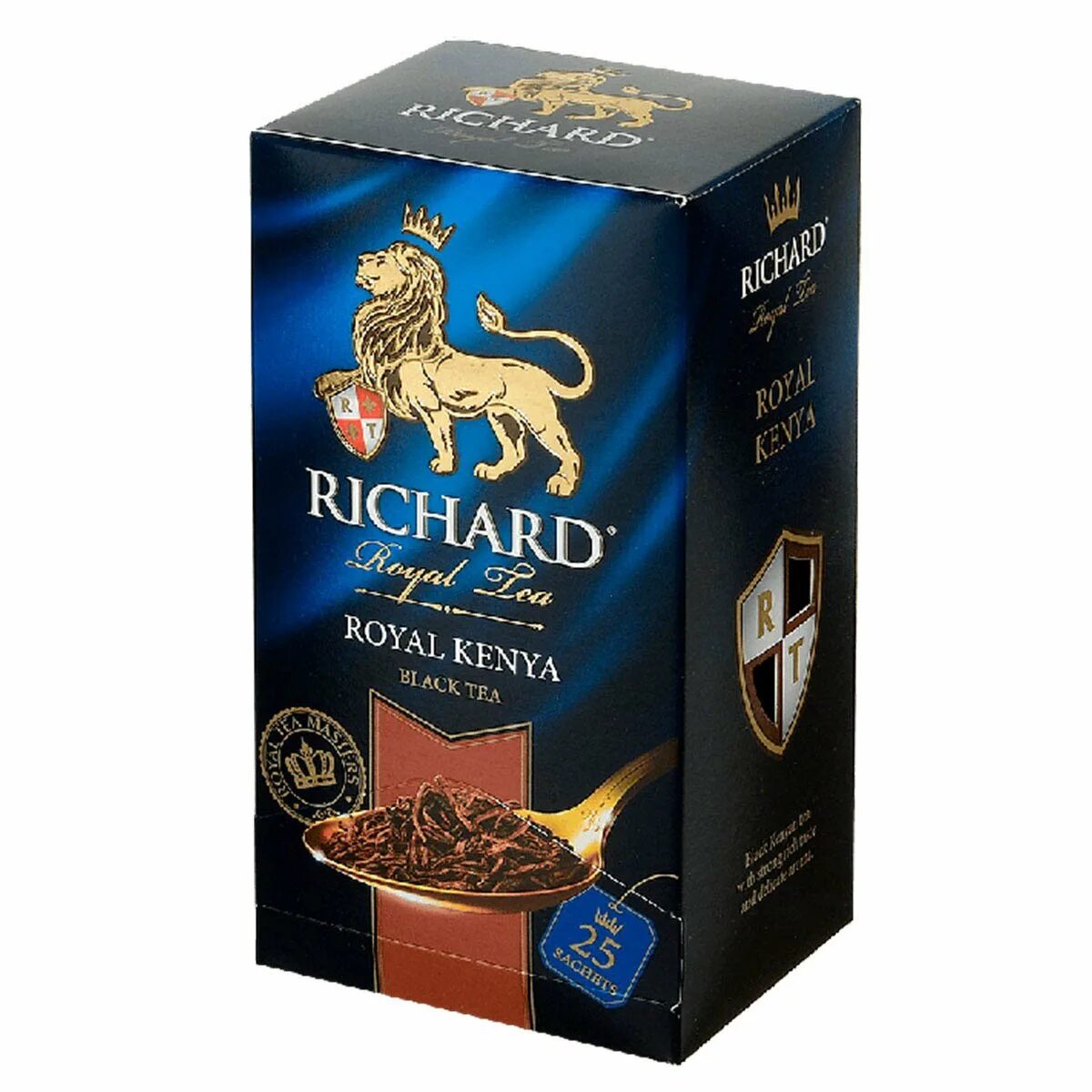 Richard чай в пакетиках. Чай черный Richard Royal Kenya 25пак.