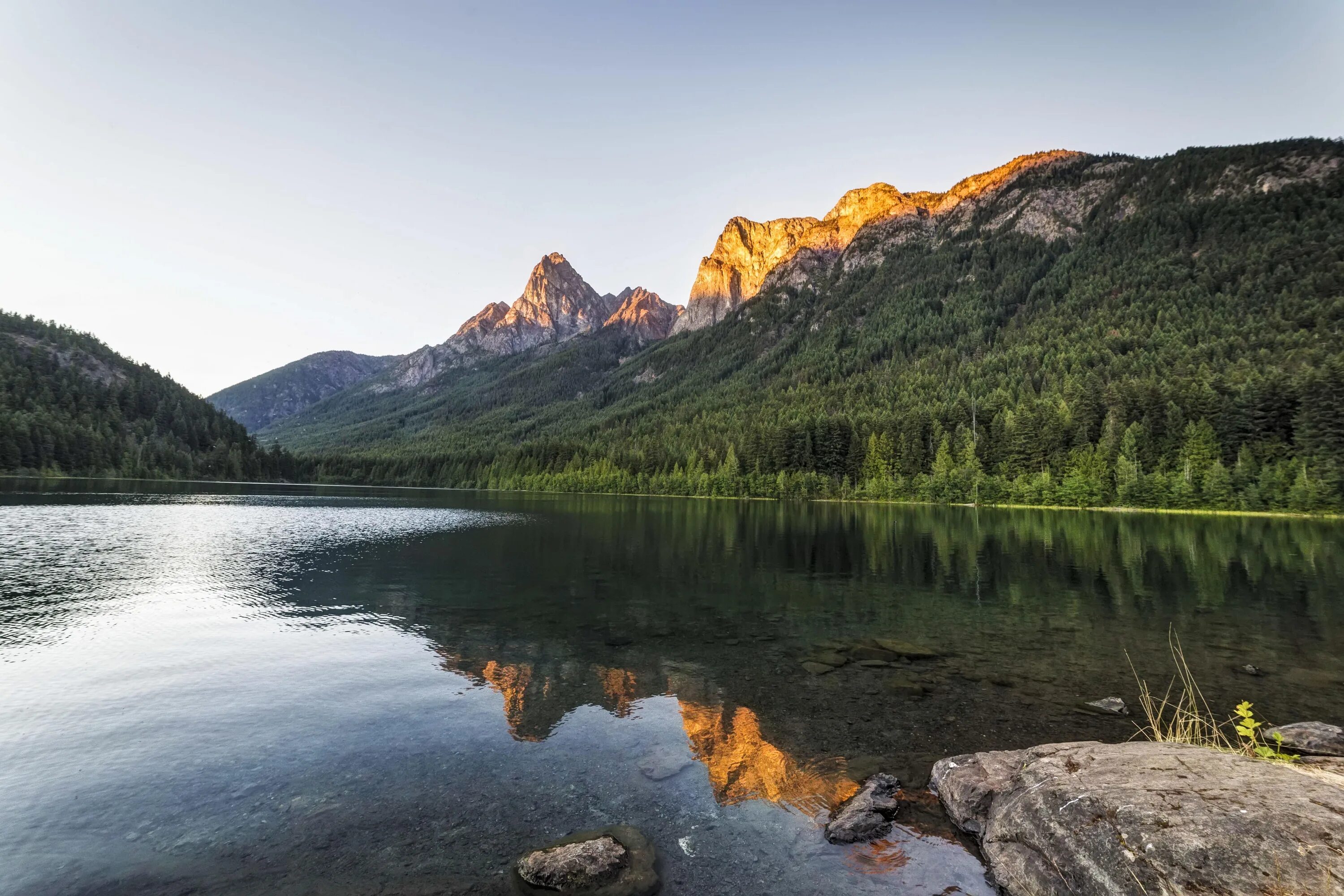 Озеро уровень 5. Норт-Каскейдс. North Cascades National Park. Каскадные горы. Национальный парк Фернебуфьерден.