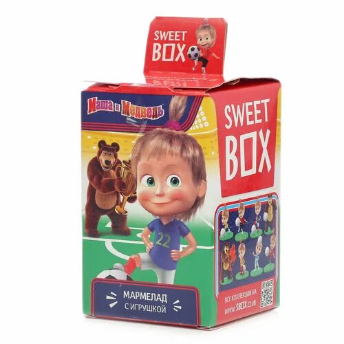 Sweetbox Маша и медведь футбол. Sweetbox Маша и медведь мармелад с игрушкой. Маша и медведь Свитбокс. Sweetbox Маша и медведь футбол мишка. Свит бокс маша и медведь