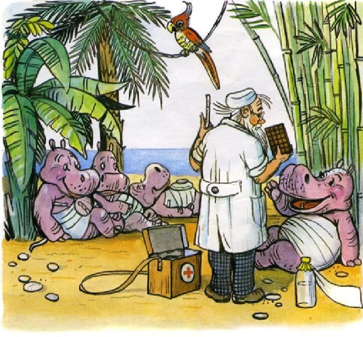 иллюстрации к чуковскому