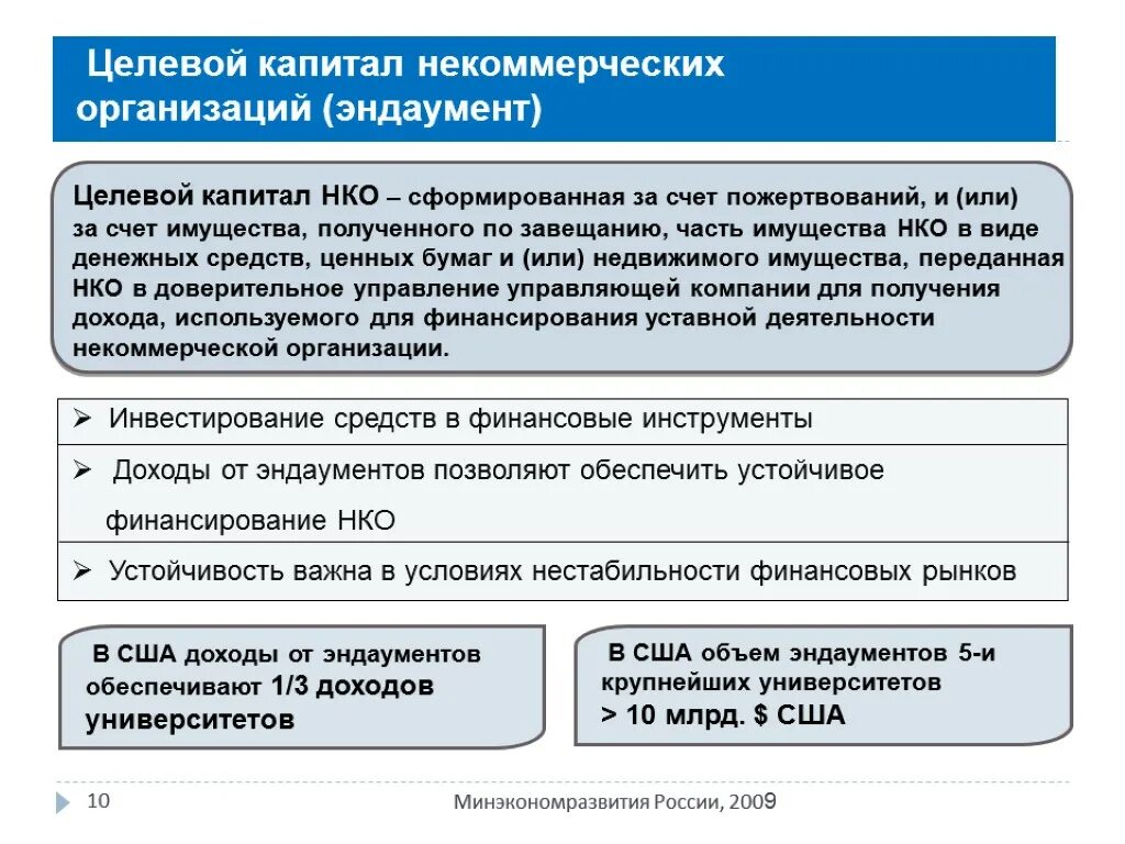 Некоммерческие организации капитал. Целевой капитал некоммерческой организации это. Целевой капитал НКО. Собственный капитал НКО. Учреждение в установленное время