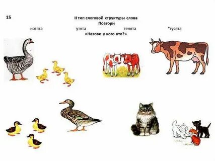 Развитие слоговой структуры слова у дошкольников