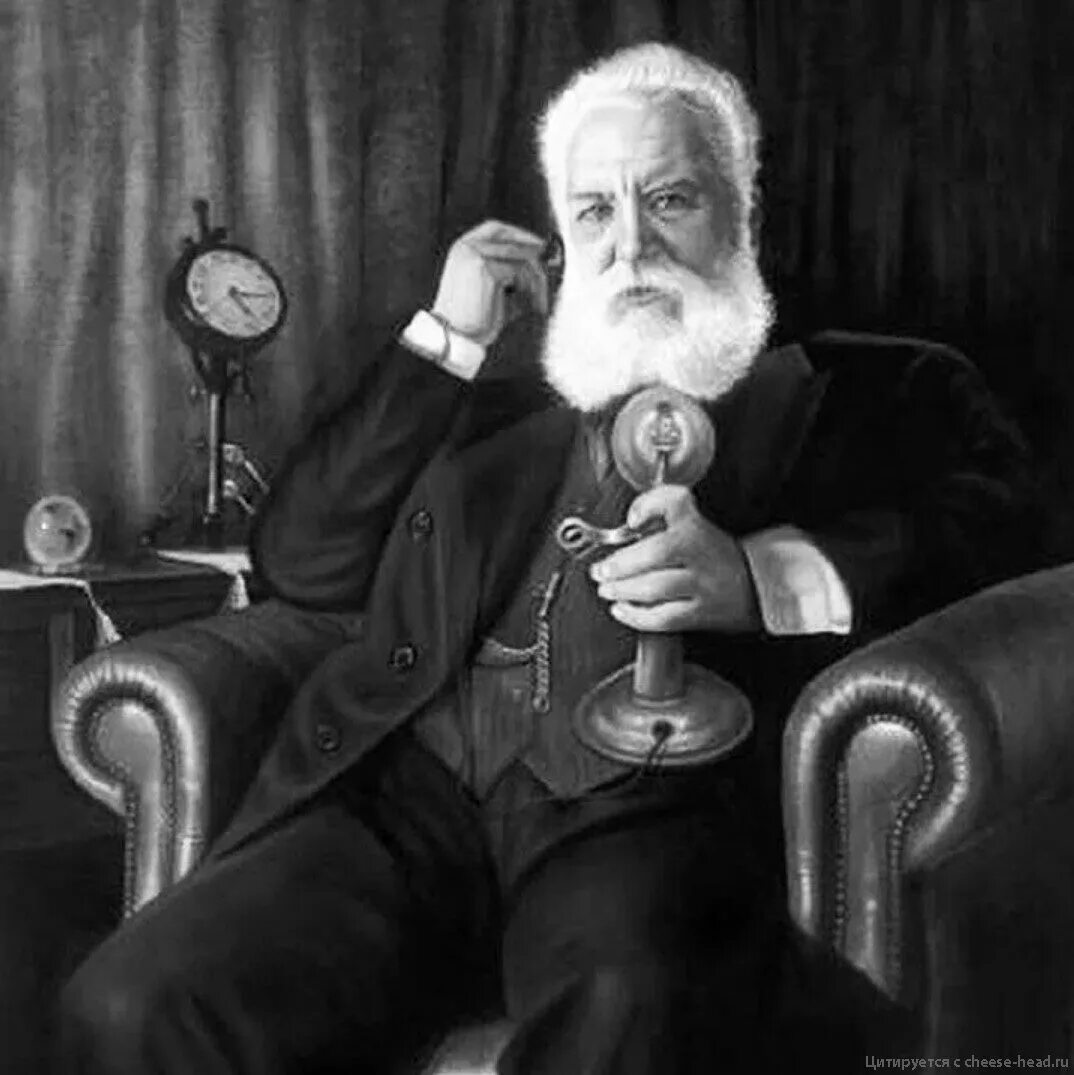 Александер Грейам Белл (1847-1922). Телефон 1876 года