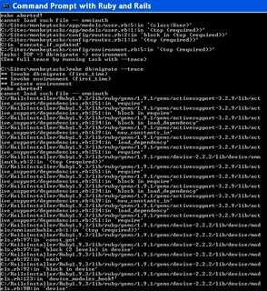 Cannot load such file