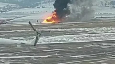 Самолет горит улан удэ