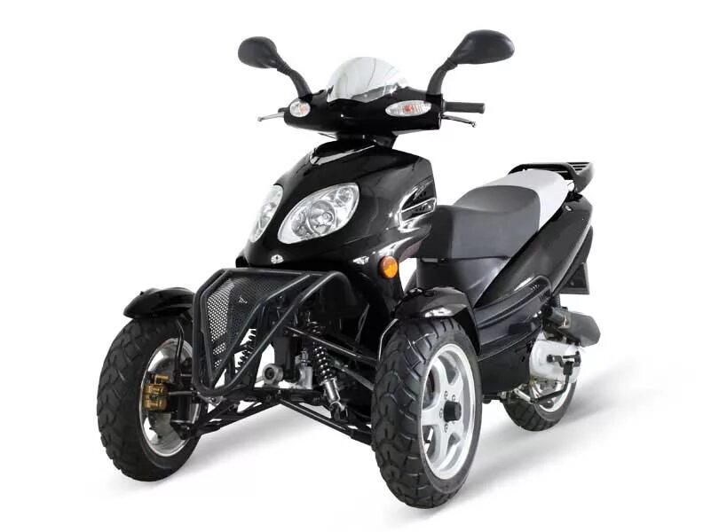 Reverse Trike 50cc. Трехколесный скутер Quadro 350s. 3х колёсный скутер 50м3 Алибаба. Трицикл Грифон Орион скутер. Бензиновые трехколесные скутера купить