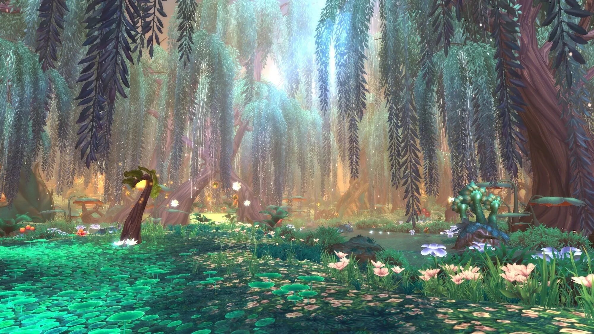 Animated forest show