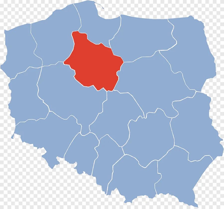 Карта Польши вектор. Быдгощ воеводство. Польша на карте с флагом.