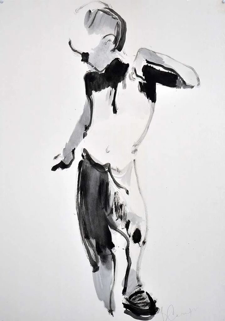 Фигура пятно. Мазок кисти черный. Силуэтные наброски людей. Фигура пятно. Стилизованные силуэты людей.