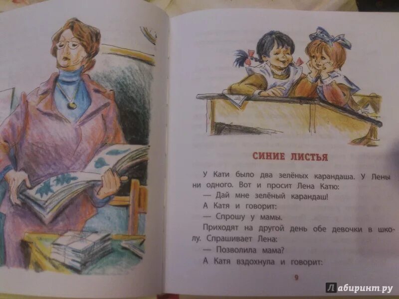 Рассказ синие листья осеева читать. Синие листья. Рассказ Осеевой новая игрушка. Рассказ синие листья. Книга синие листья.