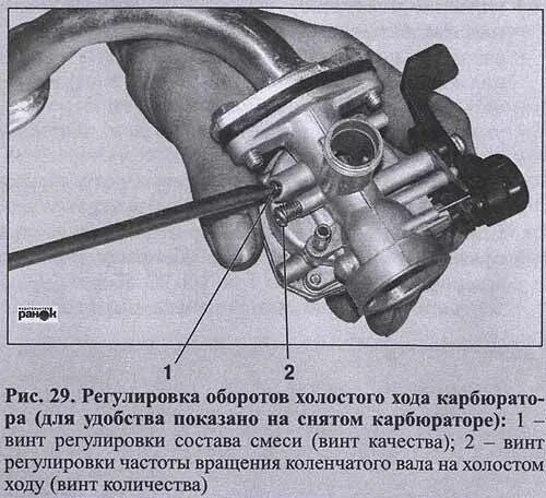 Как отрегулировать обороты