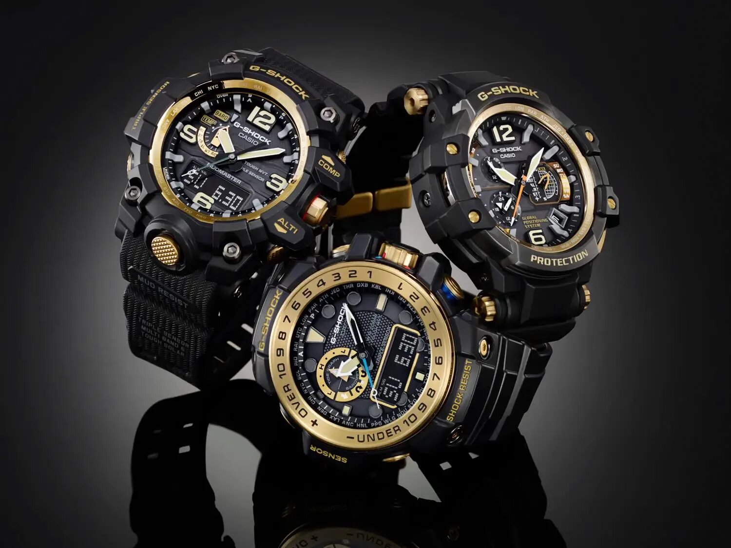 Часы из черного золота. Часы g-shock mudmaster gpw-1000. наручные часы casio gwg-1000gb-1a. часы casio gwn-1000gb-1a. наручные часы casio gpw-1000-1a.