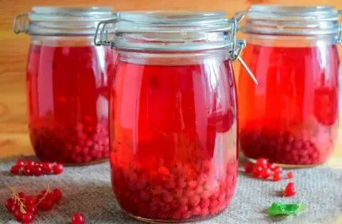 Компот красная смородина сколько сахара