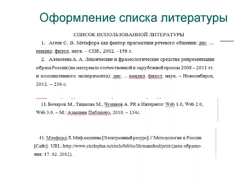 Как оформлять список источников ссылки. Как оформлять литературу в реферате. Как оформить список литературы в докладе. Как писать книгу в список используемой литературы. Реферат список литературы оформление.