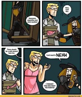 Комиксы fallout