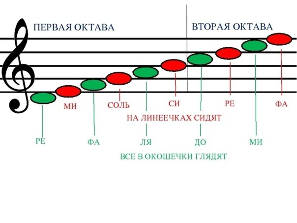 Ми первой октавы