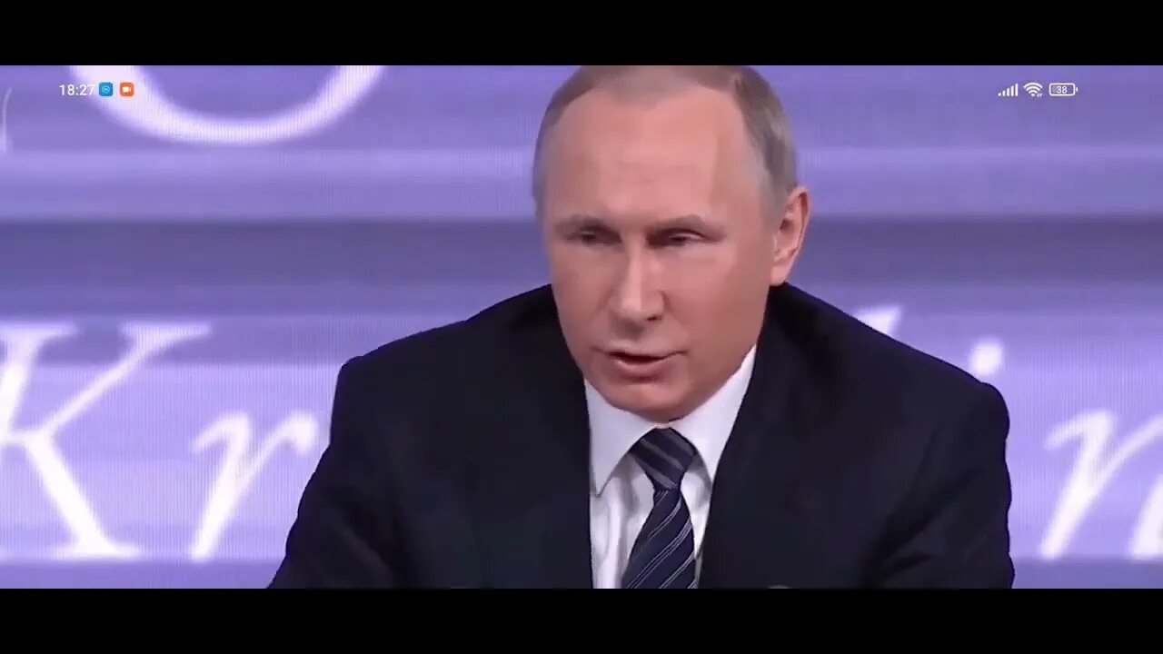 Включи видео с путиным