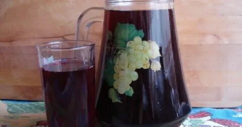 Компот из жимолости с апельсином