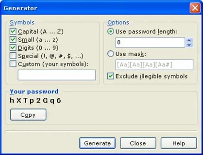 Программа password