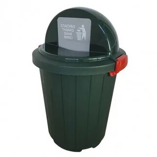 Пластиковый контейнер зеленый