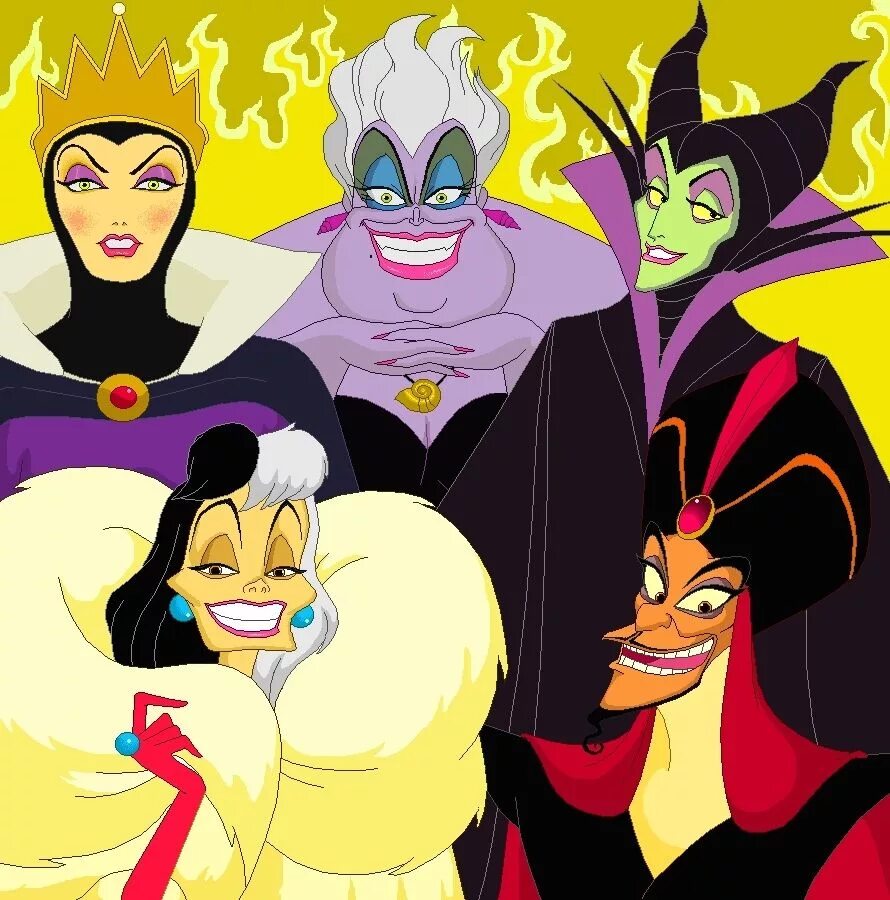 Disney villains. Дисней Villains. Герои и злодеи Диснея. Урсула и Малефисента. Диснеевские злодеи Дисней.