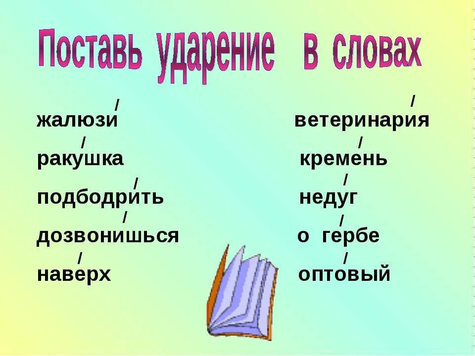 Поставьте ударения в словах жалюзи языковой позвонишь. Жалюзи ударение. Ударение в слове жалюзи. Ракушка ударение. Поставь ударение в слове жалюзи.