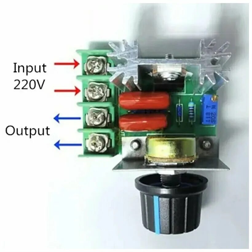 Купить высокое качество! 2000Вт 220v ac scr электрического напряжения регулятор  - Товар на картинке можно купить.