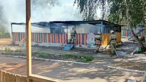 Пожар в детском саду в коврове
