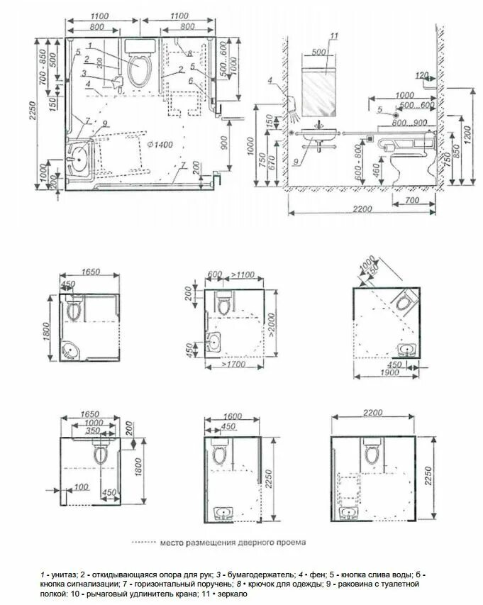 Туалет для МГН габариты. Санузел для МГН 165 2200. Габариты санузла для МГН. Универсальная кабина для МГН 1700х2200.