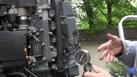 Компрессия в цилиндрах лодочных моторах