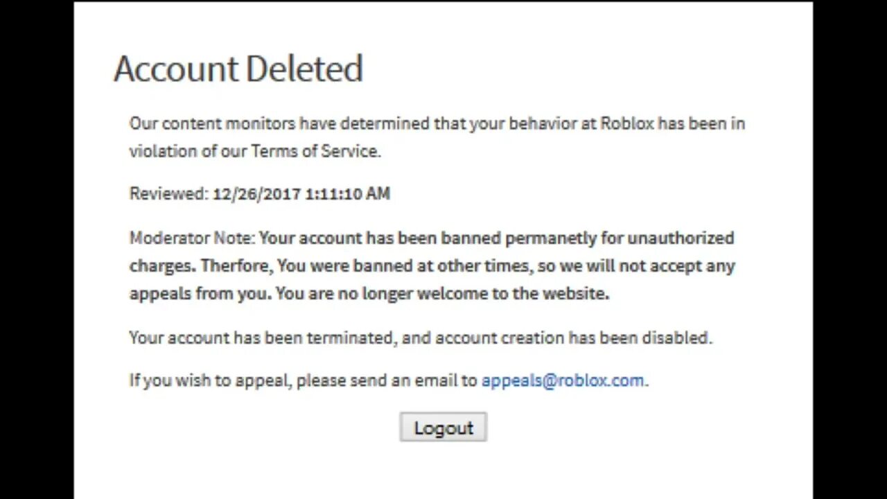 My new account. Account deleted Roblox. Account deleted Roblox 2021. Roblox ban account deleted. Картинка account deleted Roblox.