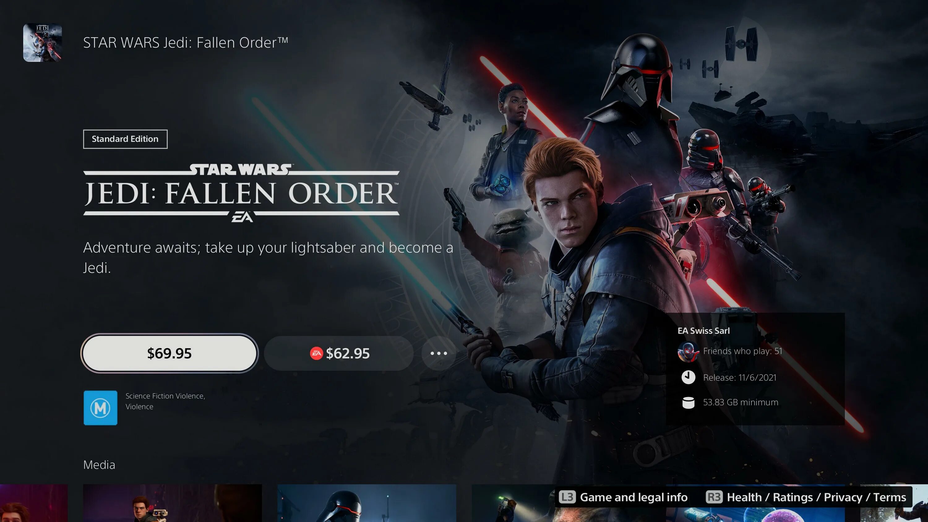 Fallen order требования. Джедай PS 5. Ps5 игра Electronic Arts Star Wars Jedi: Survivor. Star Wars Jedi Fallen order диск ПС 5. Jedi Fallen order достижения ps4.