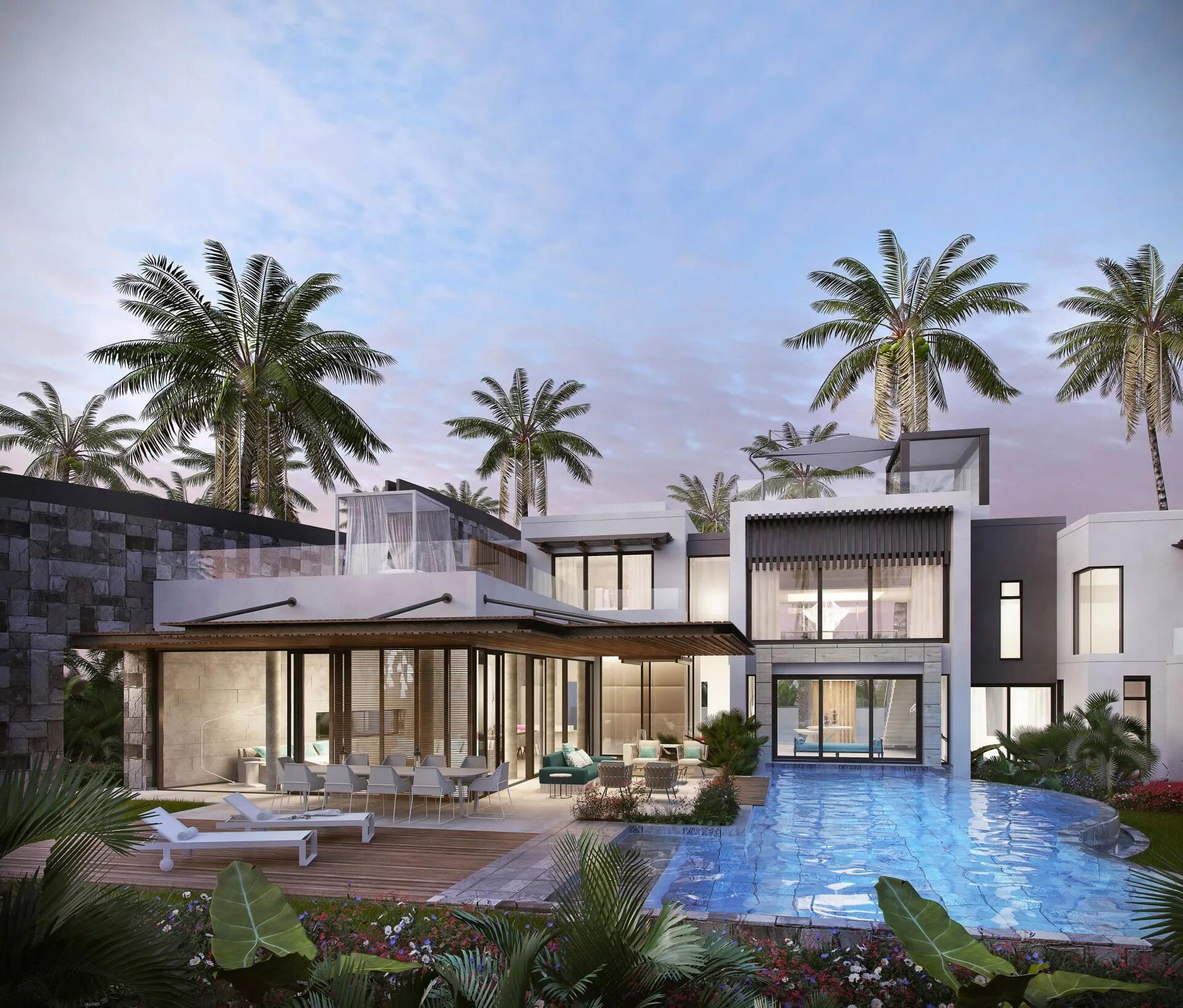Villa for the dev team где