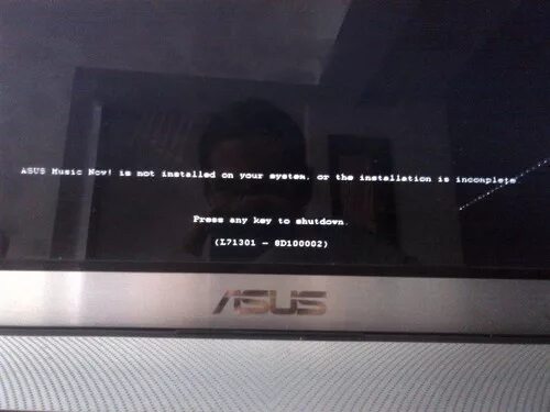 In your system for this. Asus music. asus n45sf notebook music now utility 1.0.5.0. asus music now ноутбук. asus now! not installed on your system, or the installation in incomplete from any key to shutdown..