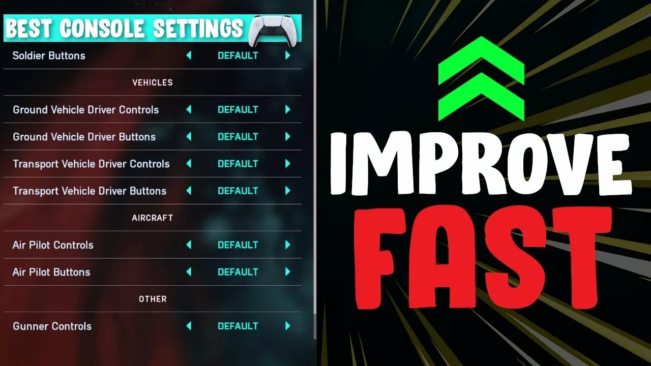 Console settings