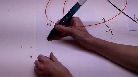 Видео как пользоваться 3д ручкой для начинающих