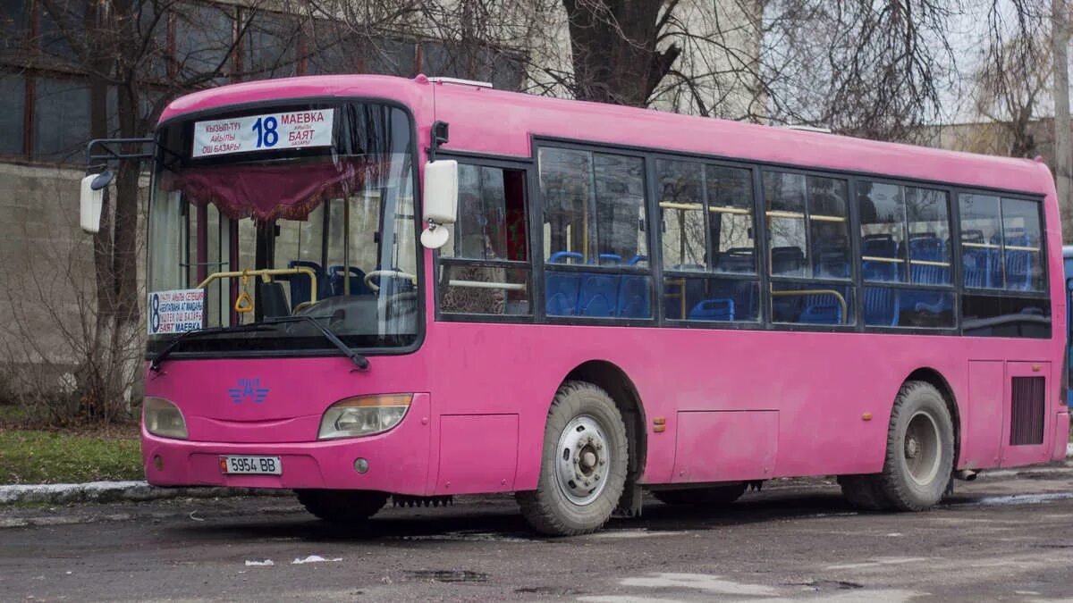 Автобус 18 Красноярск.